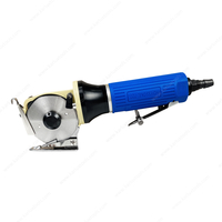 70mm Blade 25mm Shear Height 3200rpm Auto Sharpening Pneumatic Rotary Fabric Cutter Air Round Knife Shears for Textile Leather