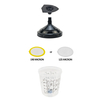 250ml 50 Pcs 125 190 Micron Mesh Filter Disposable Spray Gun Paint Measuring Cup System for Auto Body Refinishing