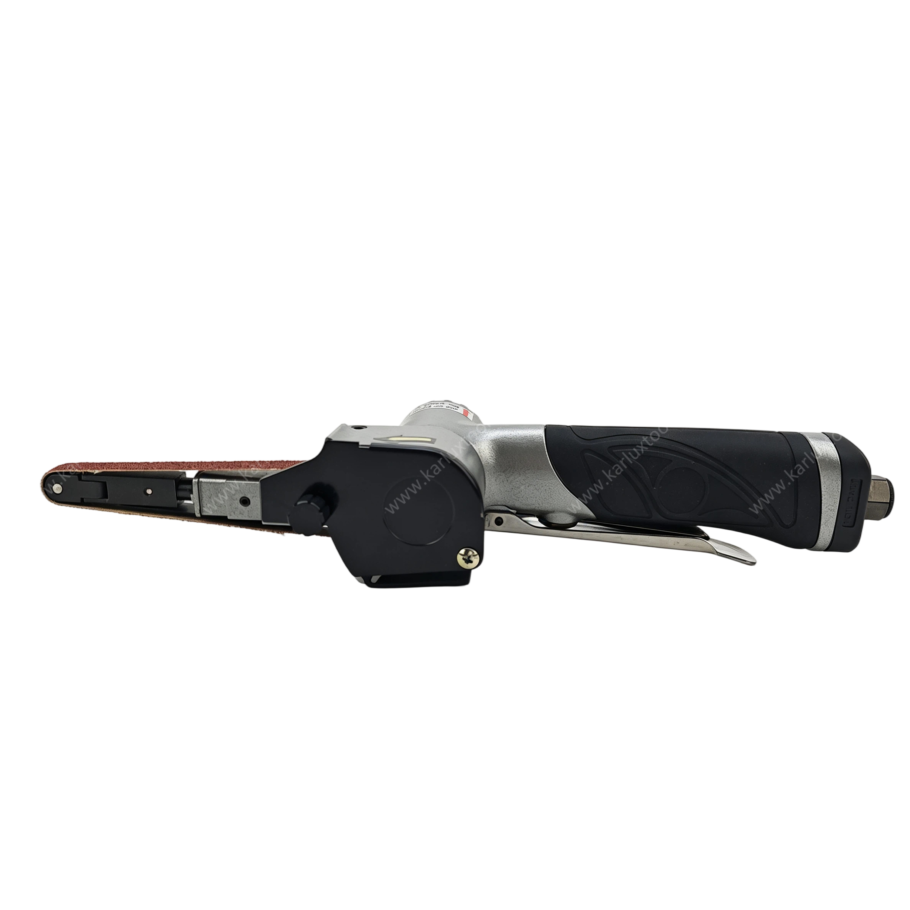 10x330mm 17000RPM High Speed Pneumatic Finger Belt Sander Air Grinding Machine for Metalworking Auto Body Repair Professionals
