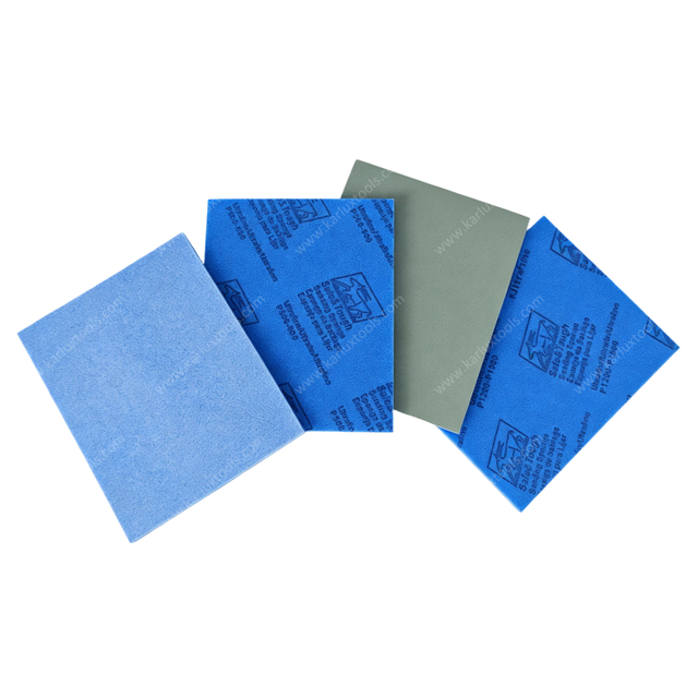 114x140mm Silicon Carbide P500-P2000 Wet Dry Flexible Sanding Sponge Abrasive Foam Pad for Auto Body Paint Polishing