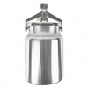 G3/8 Thread 1000ml 1L Aluminium Spray Gun Paint Cup Professional Suction Feed Fluid Pot Replacement Tank for Air Paint Gun