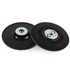 125mm M14 Thread Fiber Disc Backup Pad Spiral Cooling Sanding Pad Alloy Reinforced Backing Plate for Metal Angle Grinder