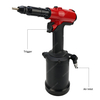 M4-M12 1/8''-1/2'' 23KN Force 7mm Stroke Stainless Steel Air Hydraulic Rivet Nut Gun Automatic Pneumatic Tool