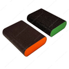 100x70x25mm Aluminium Oxide P60-P400 Medium Hard Curved Edge Sanding Sponge Contour Abrasive Block for Furniture Polishing