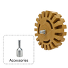 Resin Erasing Wheel 4inch (100mm) Thickness 25mm with 5/16'' Thread