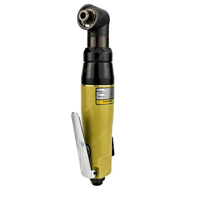 60Nm 9000rpm 1/4 Inch 90 Degree Right Angle Air Screwdriver Heavy Duty Industrial Pneumatic Screw Driver Assembly Tool