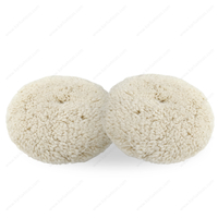 9 Inch 230mm 5/8-11 Thread High Density Australian Double Sided Wool Buffing Pad for Car Paint Auto Detailing