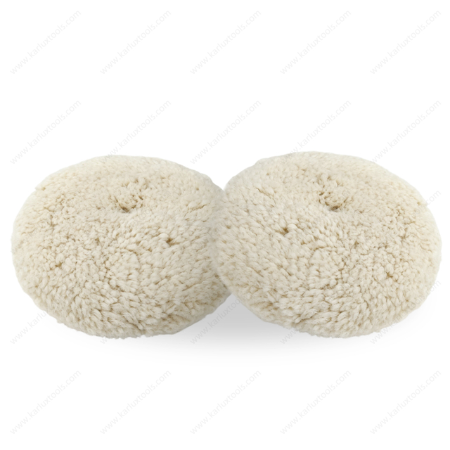 9 Inch 230mm 5/8-11 Thread High Density Australian Double Sided Wool Buffing Pad for Car Paint Auto Detailing