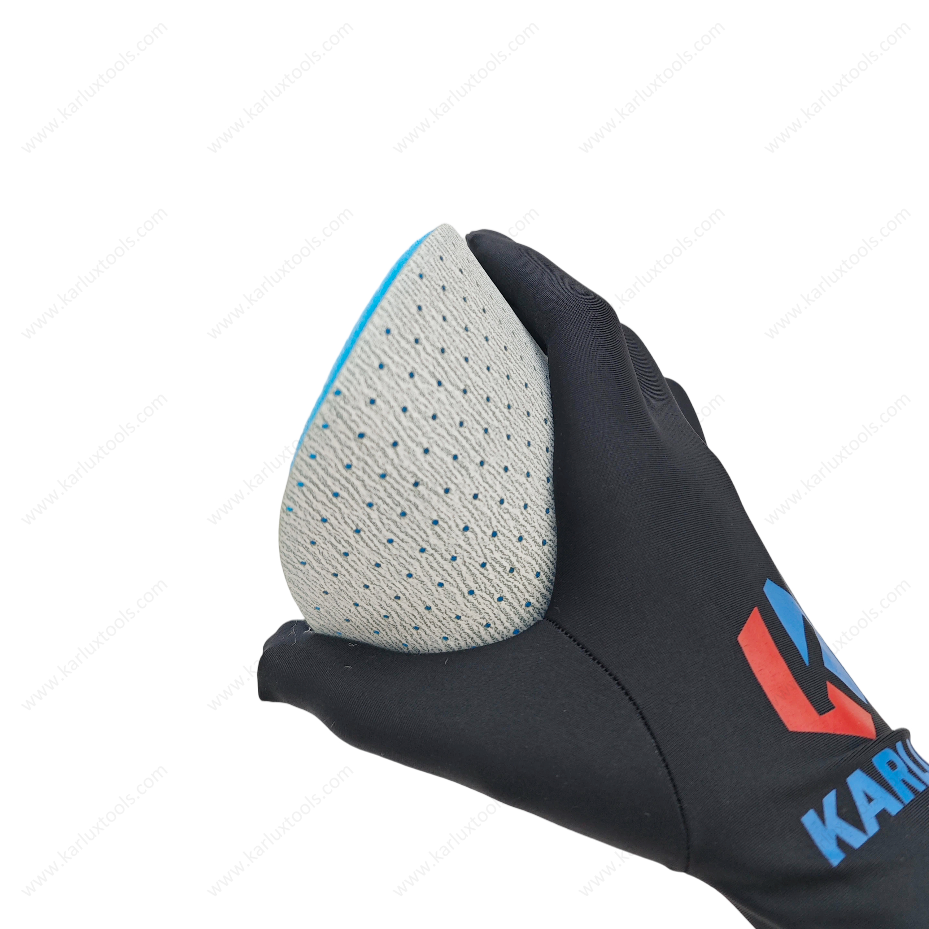 6 Inch 150mm P320-P3000 Abrasive Polishing Foam Disc Multiple Holes Soft Film Sanding Sponge for Automotive Paint Refinishing