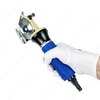 70mm Blade 25mm Shear Height 3200rpm Auto Sharpening Pneumatic Rotary Fabric Cutter Air Round Knife Shears for Textile Leather