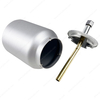 G3/8 Thread 1000ml Aluminium Spray Gun Paint Cup Pneumatic Tool Replacement Fluid Pot Suction Feed Paint Tank for Air Spray Gun
