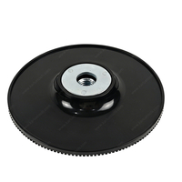 125mm M14 Thread Fiber Disc Backup Pad Spiral Cooling Sanding Pad Alloy Reinforced Backing Plate for Metal Angle Grinder