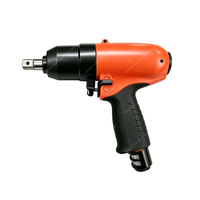 3/8'' or 1/2'' Square Drive 6-148 N.m Torque Auto Shut-Off Oil-Pulse Pistol Air Wrench Pneumatic Impact Tool for Automotive