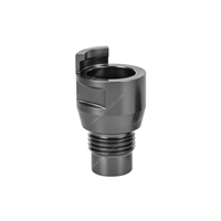 PCSTRPSAD-M1615 Aluminum BSP UNC Thread Spray Gun Cup Adapter Sprayer Cup Conversion Adapter for Gravity Feed Air Spray Gun Pot Replacement
