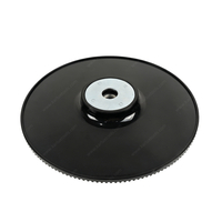 180mm M14 Thread Fiber Disc Backup Pad Spiral Cooling Sanding Pad Alloy Reinforced Backing Plate for Metal Angle Grinder