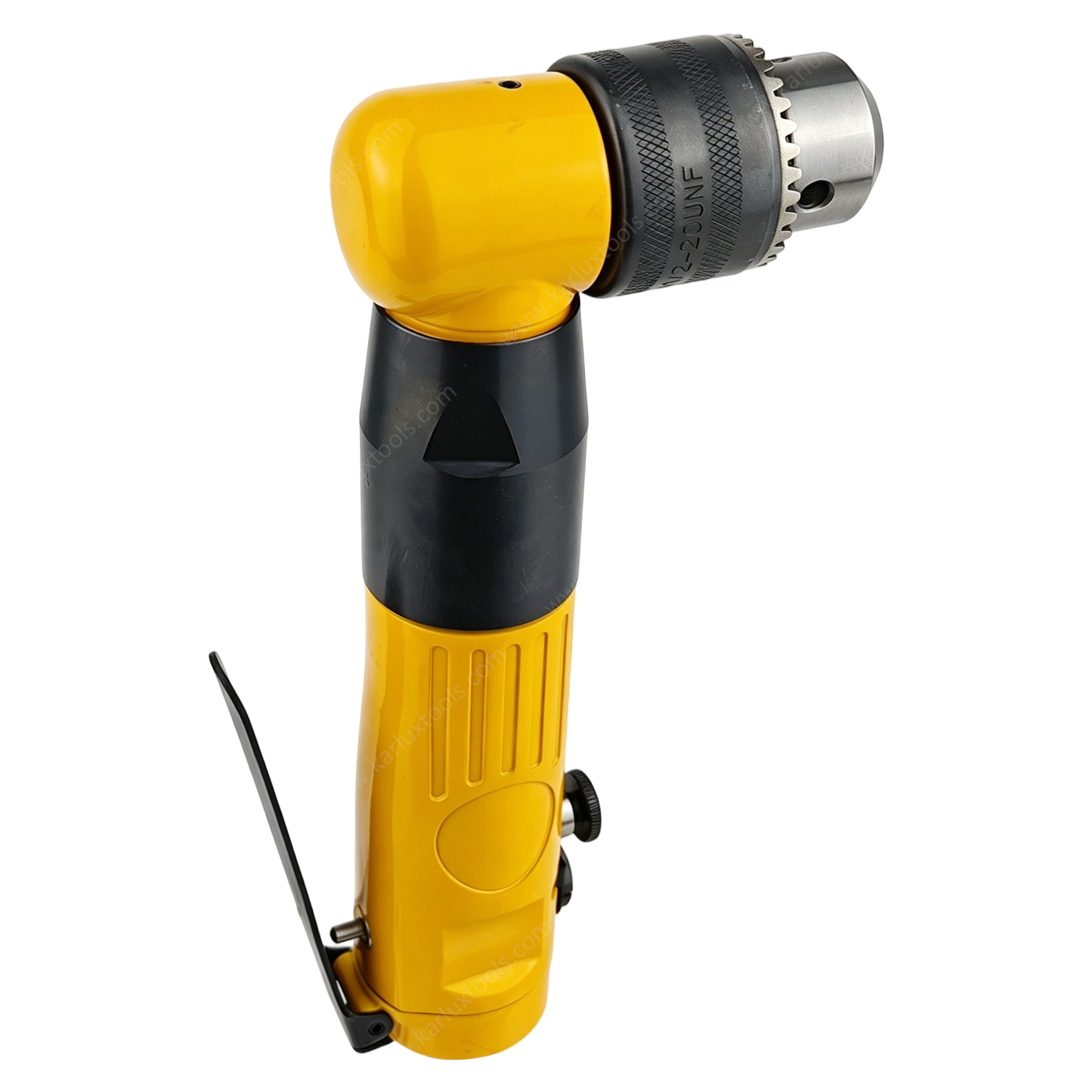 1/2 Inch Collet 800RPM 9.5mm Keyed Chuck Reversible Right Angle Air Drill Mini Pneumatic Drill for Auto Collision Repair