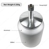 G3/8 Thread 1000ml Aluminium Spray Gun Paint Cup Pneumatic Tool Replacement Fluid Pot Suction Feed Paint Tank for Air Spray Gun